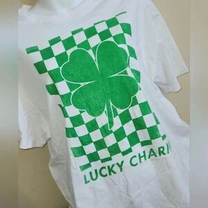 Nwt Lucky Charm St Patrick's day graphic t shirt